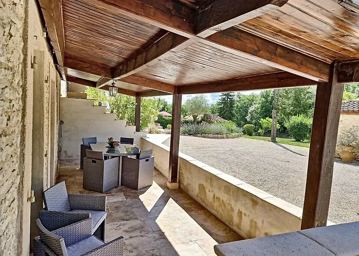 Nyaraló Les Curies - Ludogite, Et Moulin Avec Piscine Aujols
