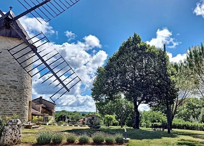 Les Curies - Ludogîte, Et Moulin Avec Piscine *